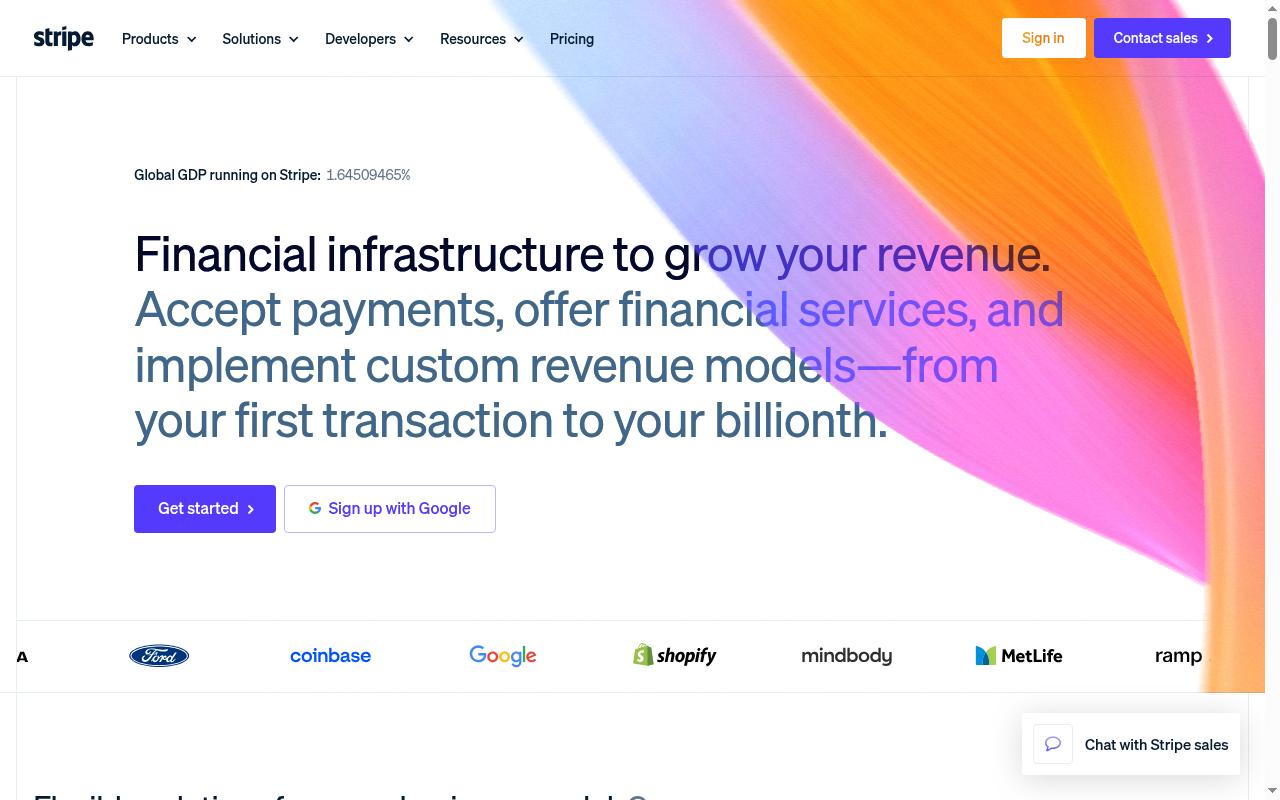 stripe.com screenshot