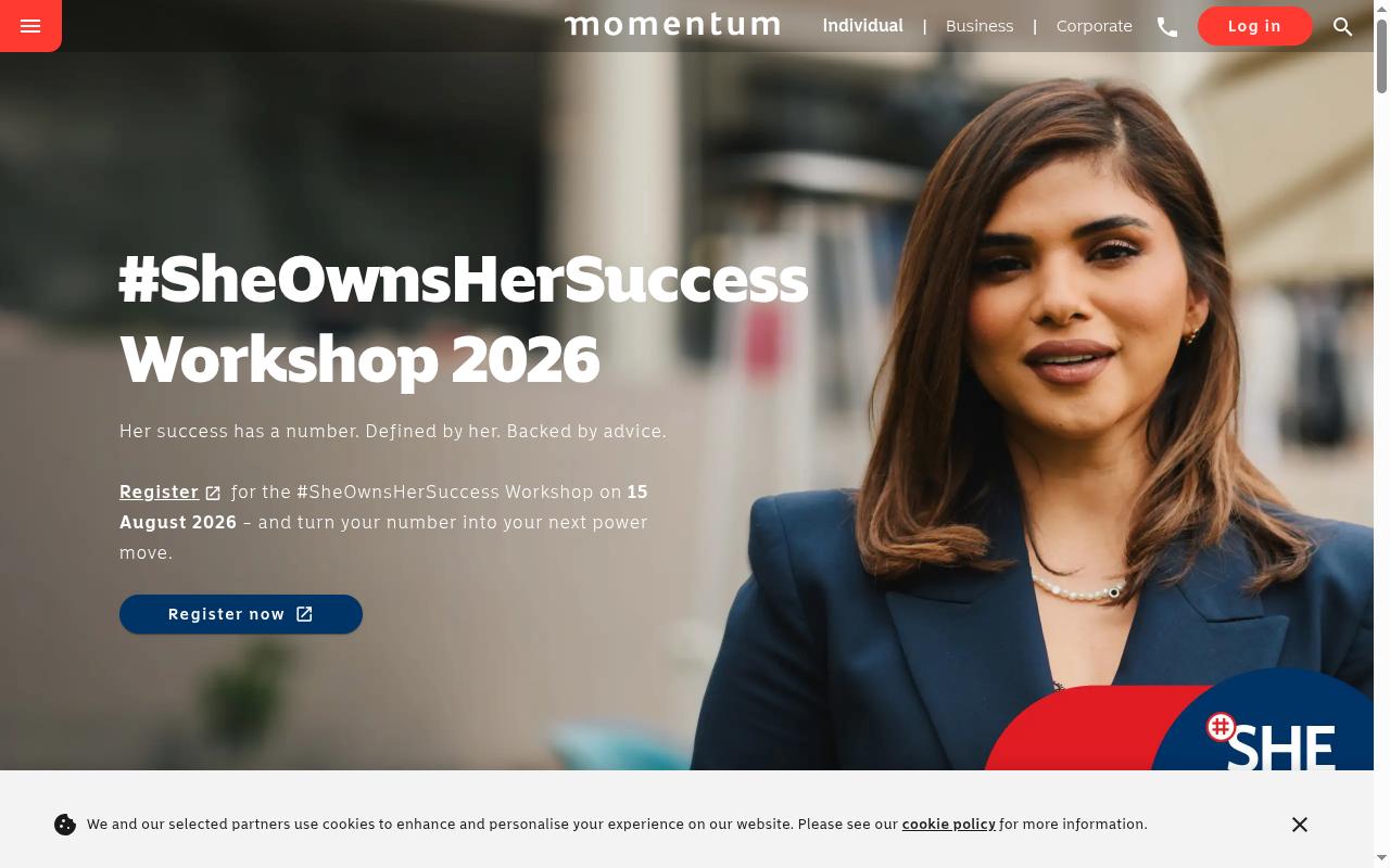 momentum.co.za screenshot