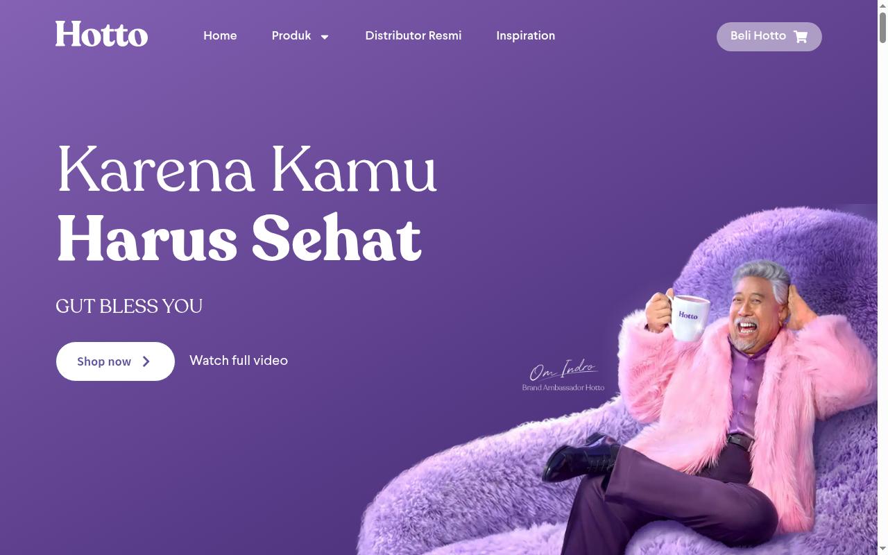 hotto.co.id screenshot