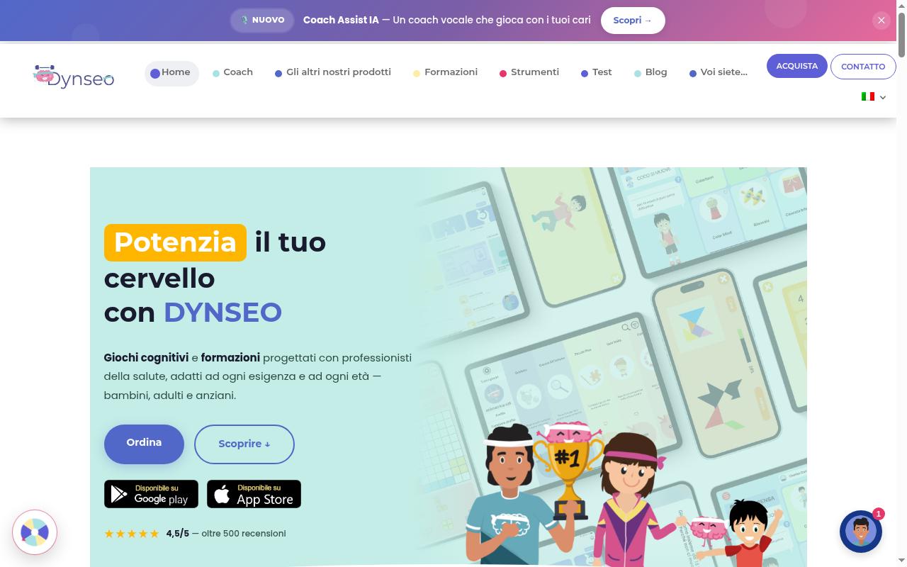 dynseo.com screenshot