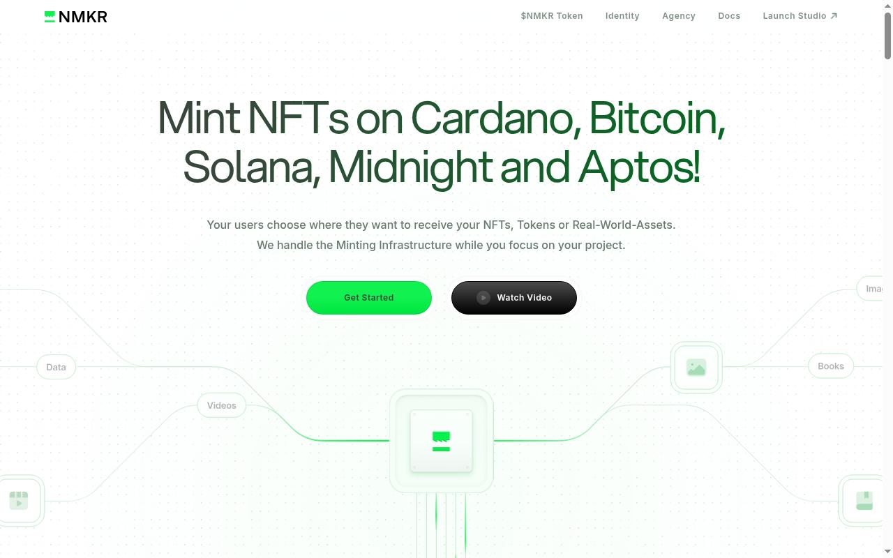 nmkr.io screenshot