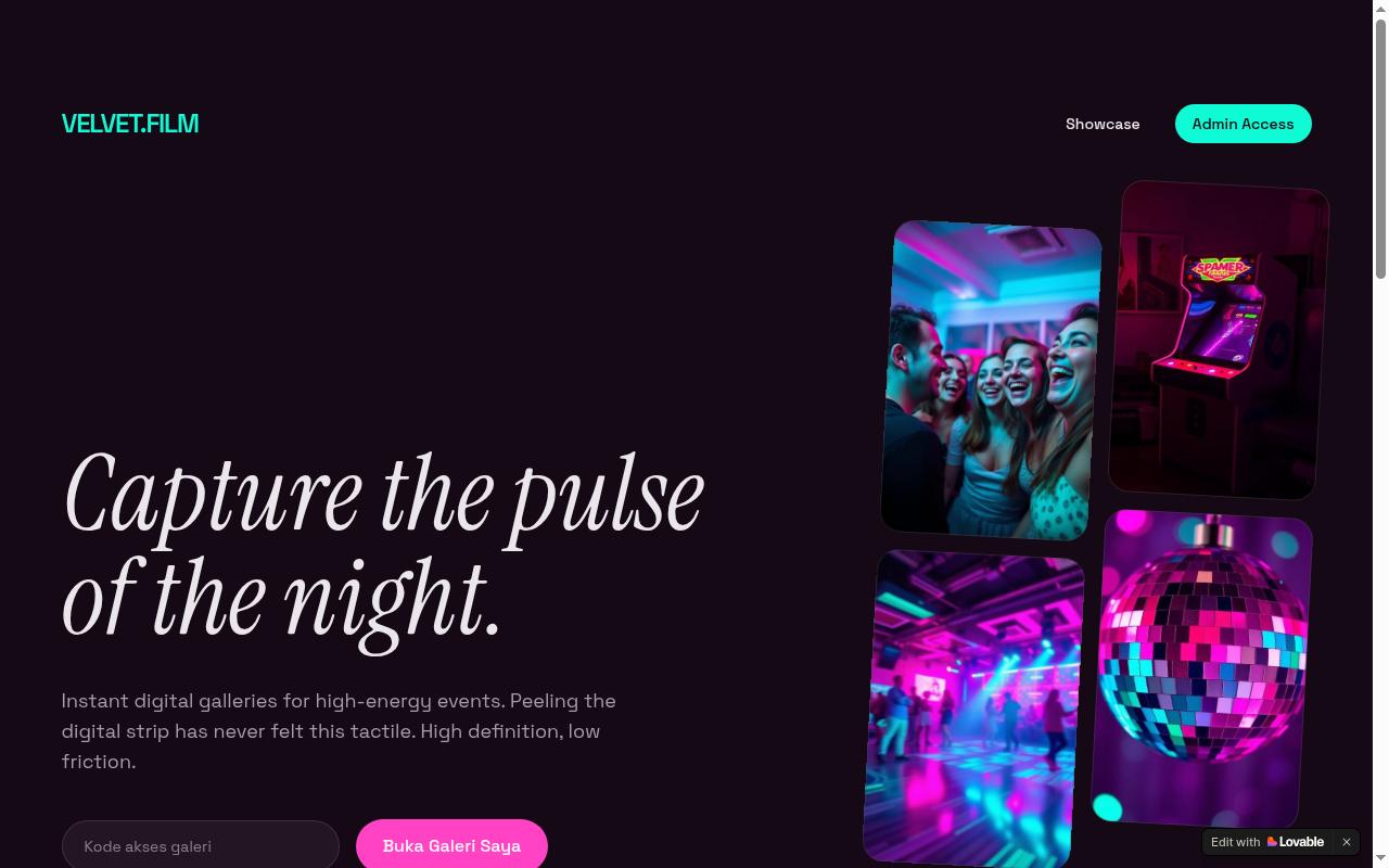 booth-flash-gallery.lovable.app screenshot
