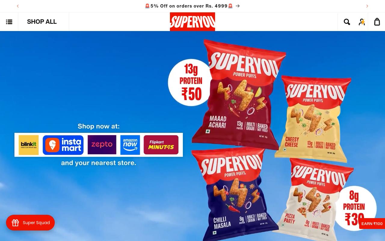 superyou.in screenshot