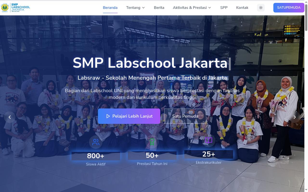 smplabschooljakarta.sch.id screenshot