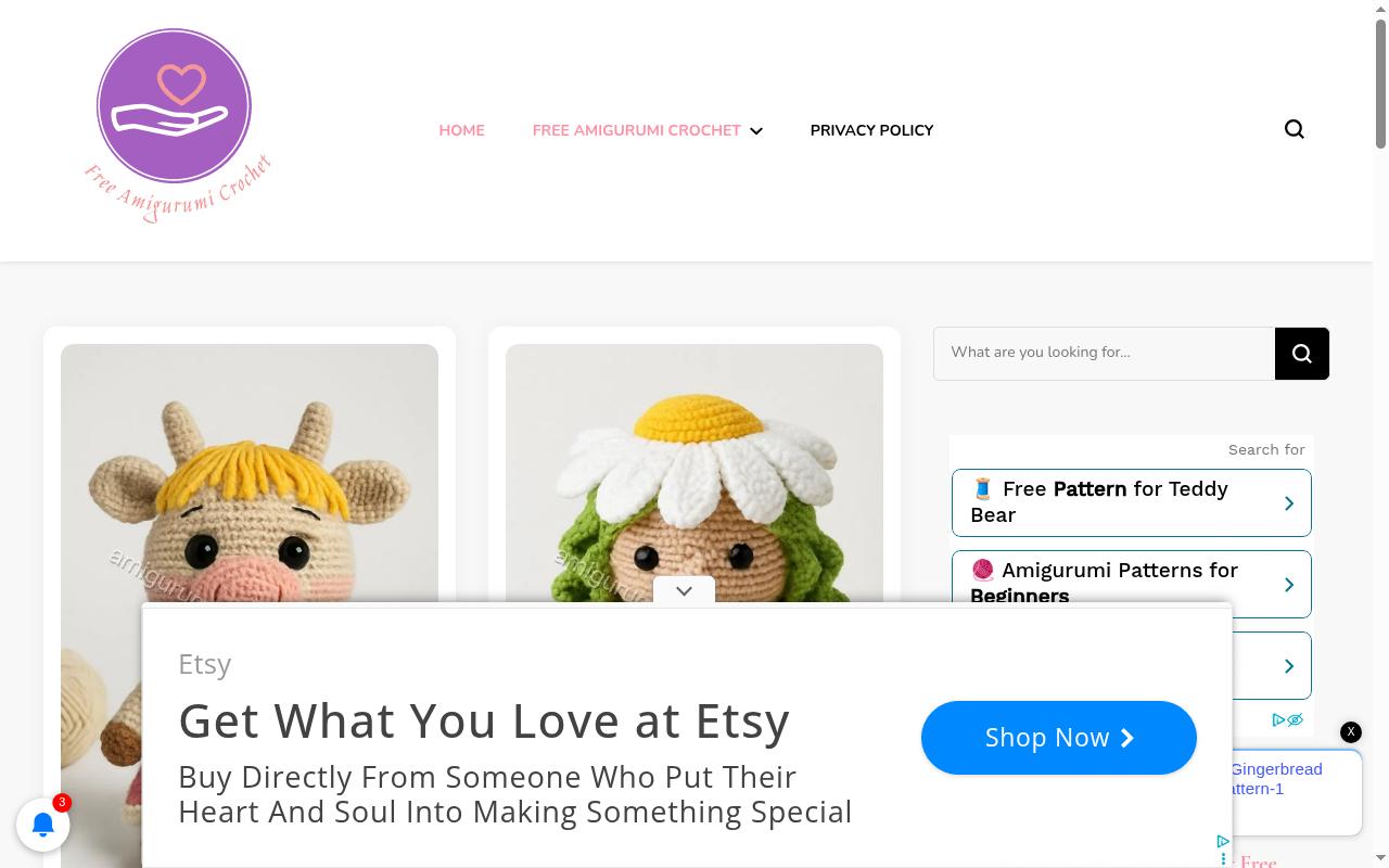 amigurumi.badoomobile.net screenshot