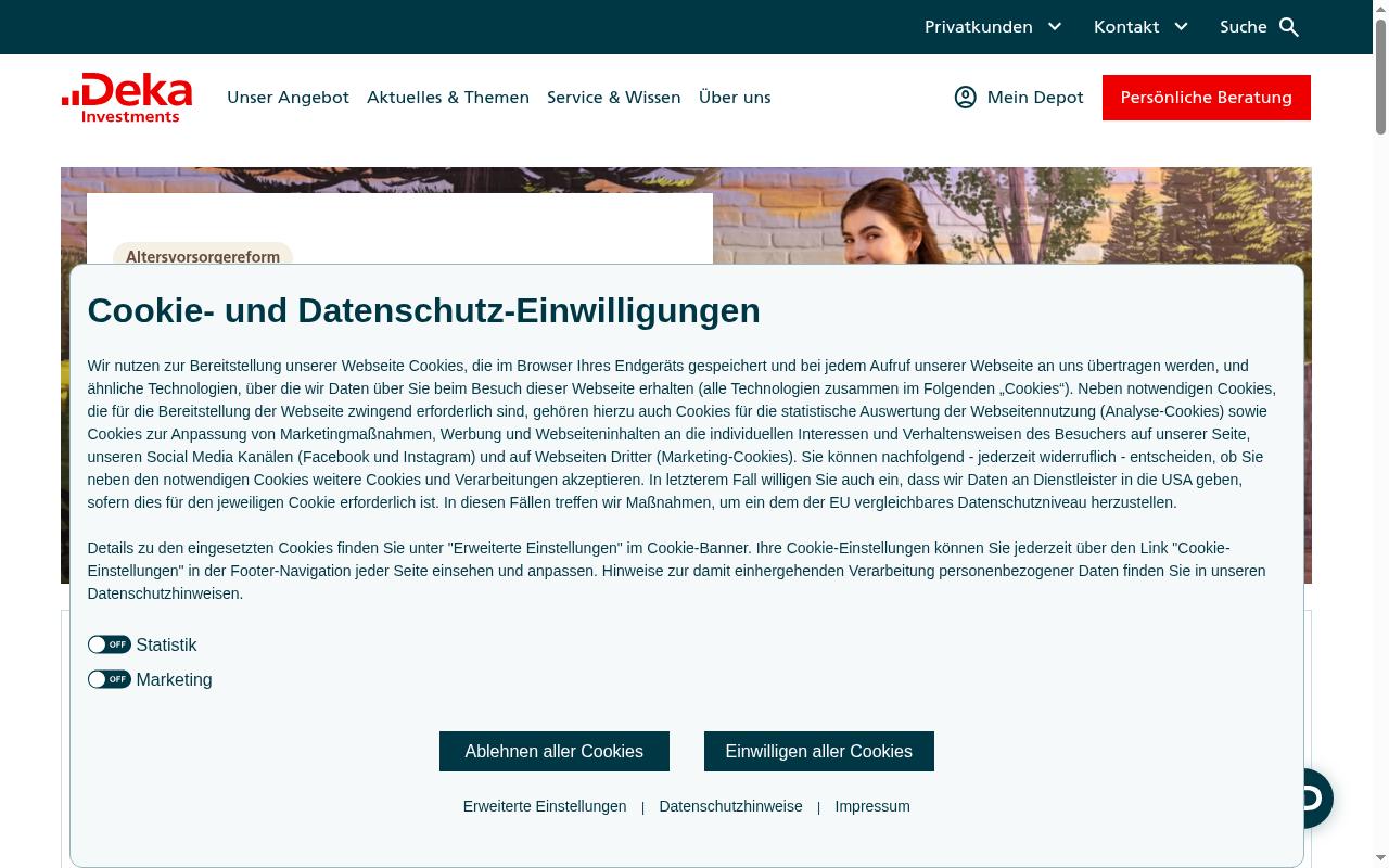 deka.de screenshot