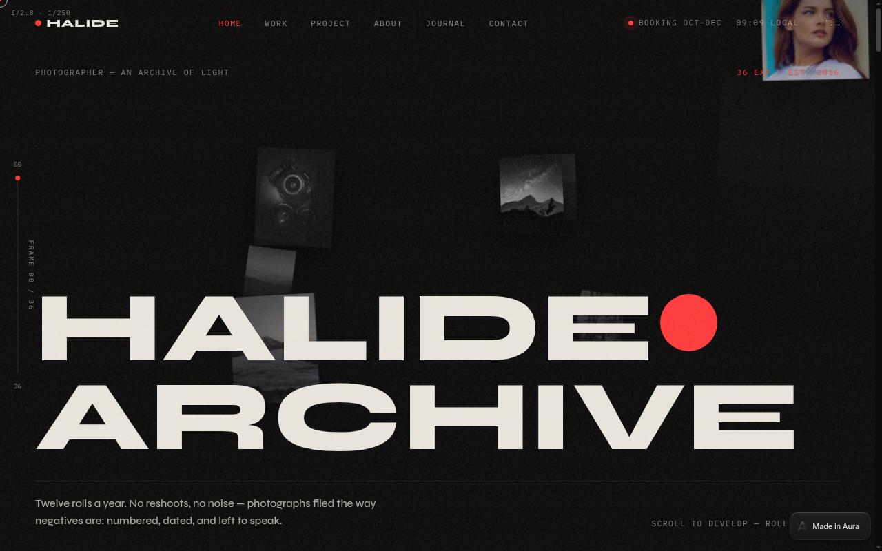 halide.aura.build screenshot
