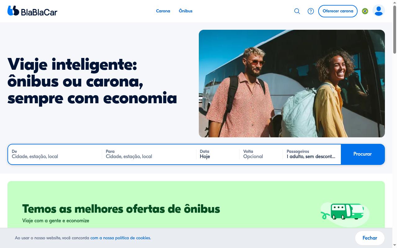 blablacar.com.br screenshot