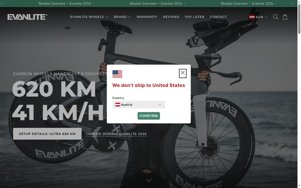 evanlite.com screenshot