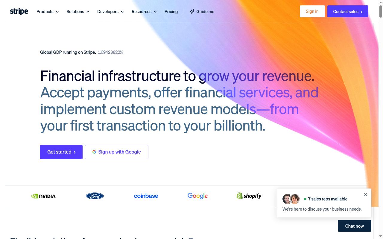 stripe.com screenshot