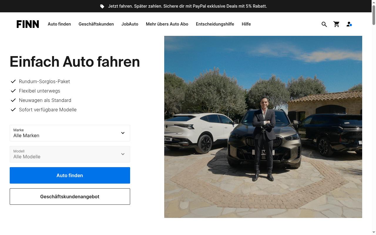 finn.com screenshot