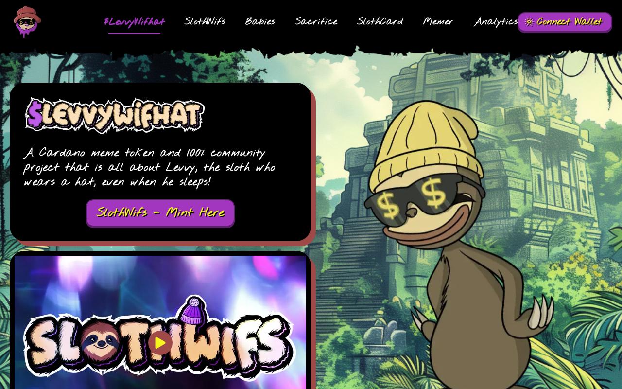 levvywifhat.com screenshot