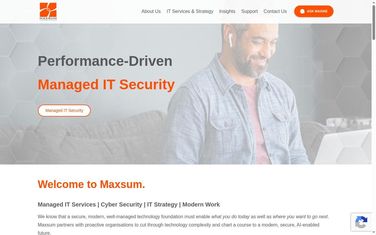 maxsum.com screenshot