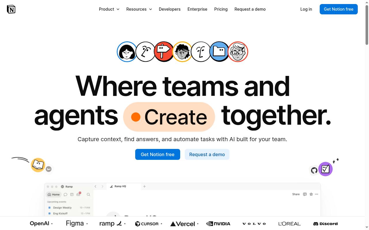 notion.so screenshot