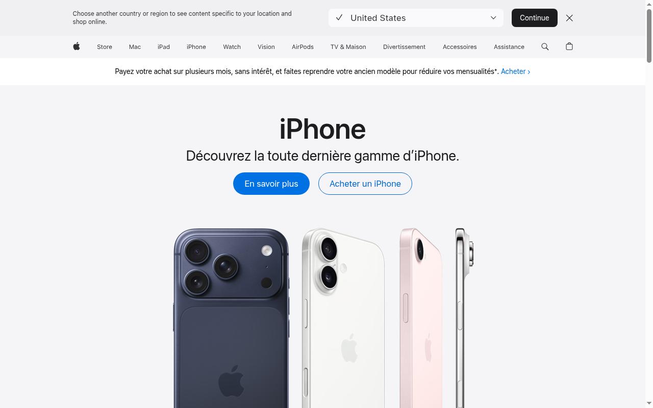 apple.com screenshot