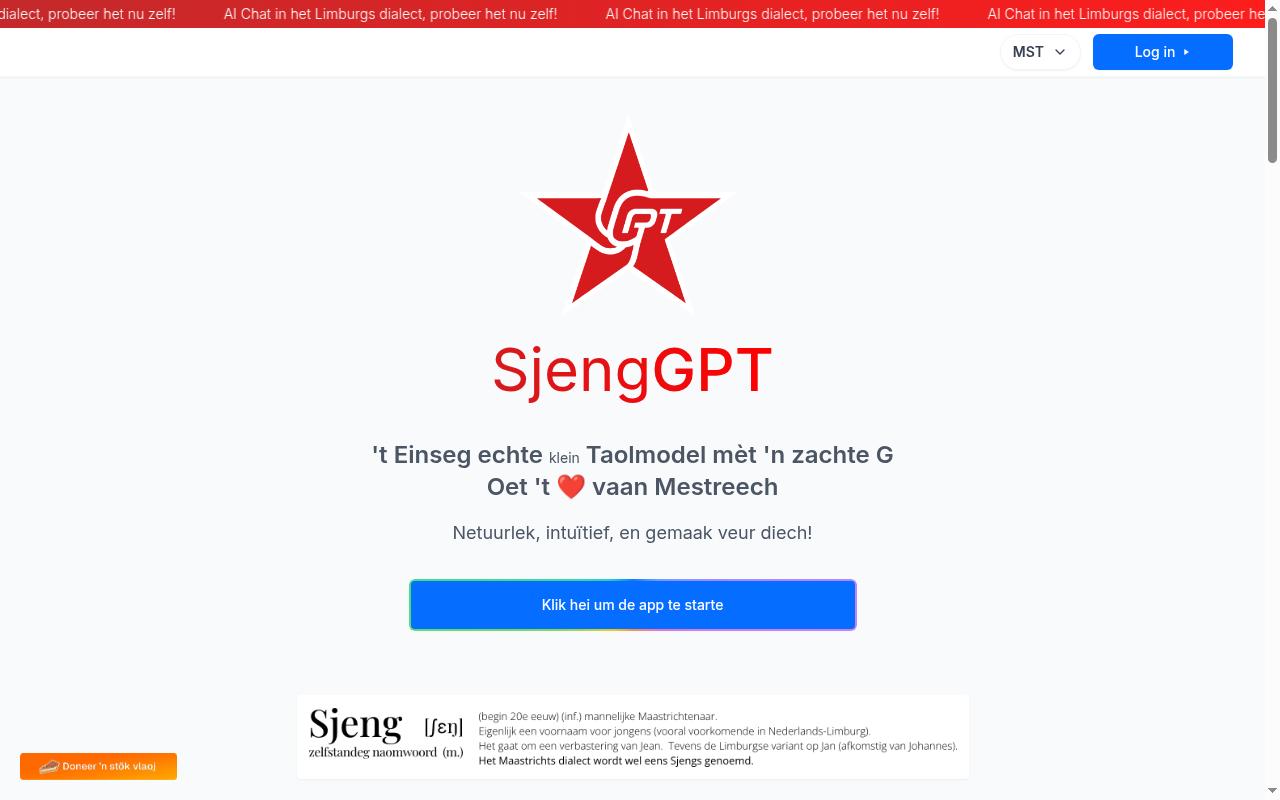 sjenggpt.nl screenshot