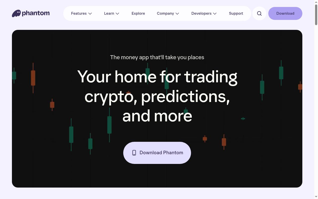 phantom.com screenshot