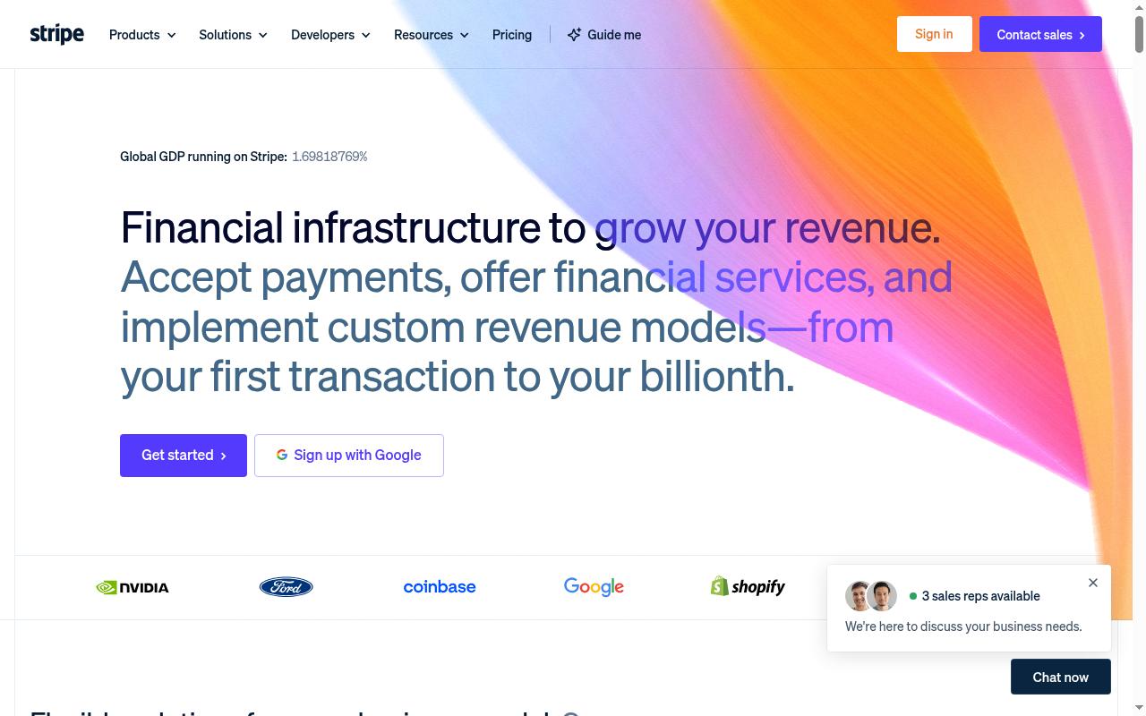 stripe.com screenshot