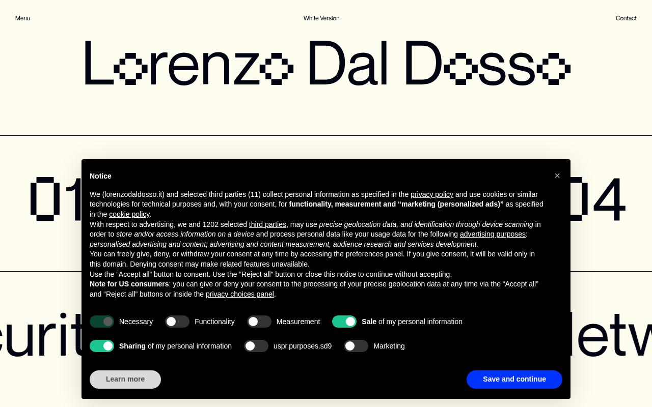 lorenzodaldosso.it screenshot