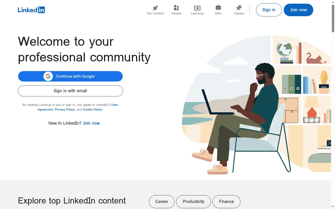 linkedin.com screenshot