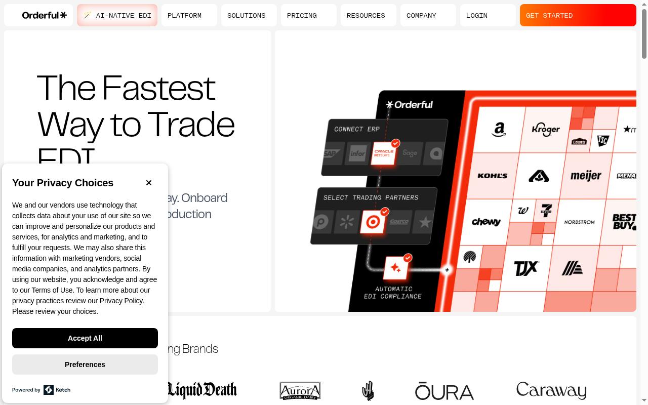 orderful.com screenshot
