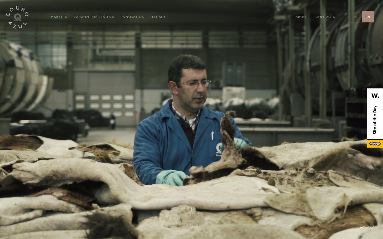 couroazul.com screenshot