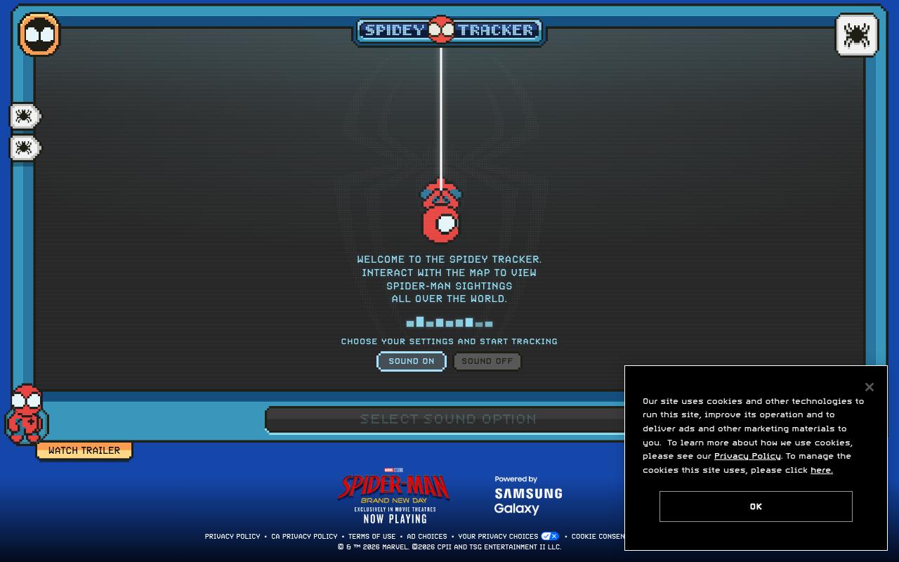 spideytracker.net screenshot