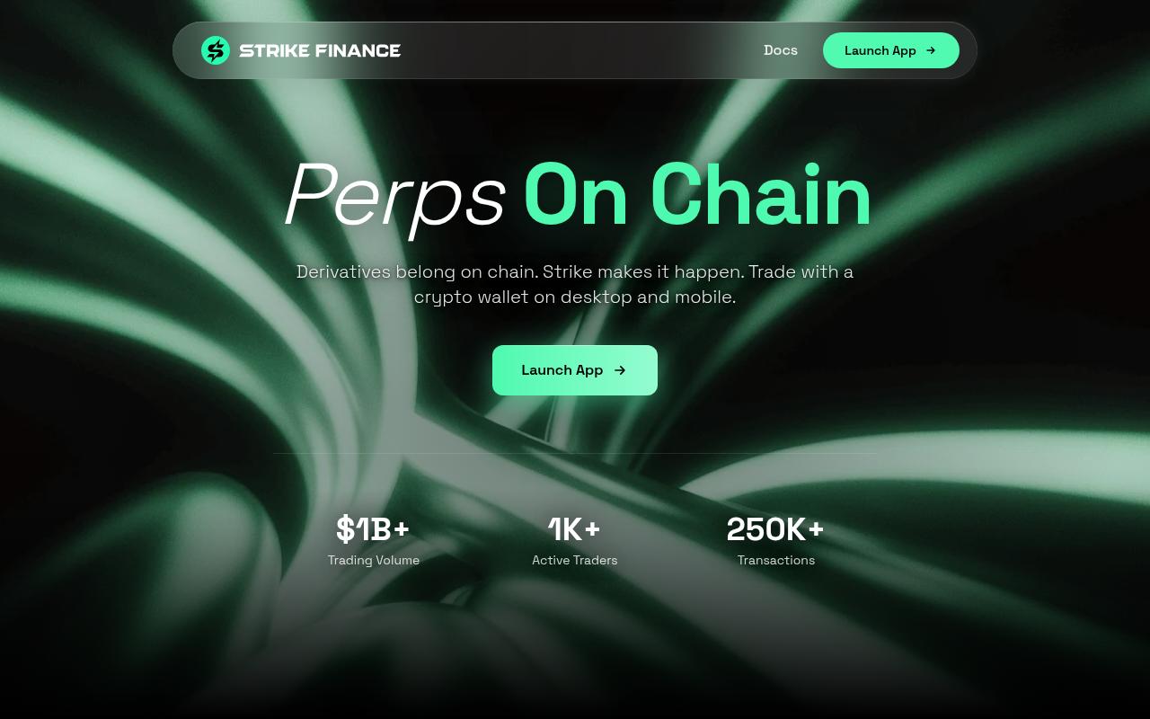 strikefinance.org screenshot