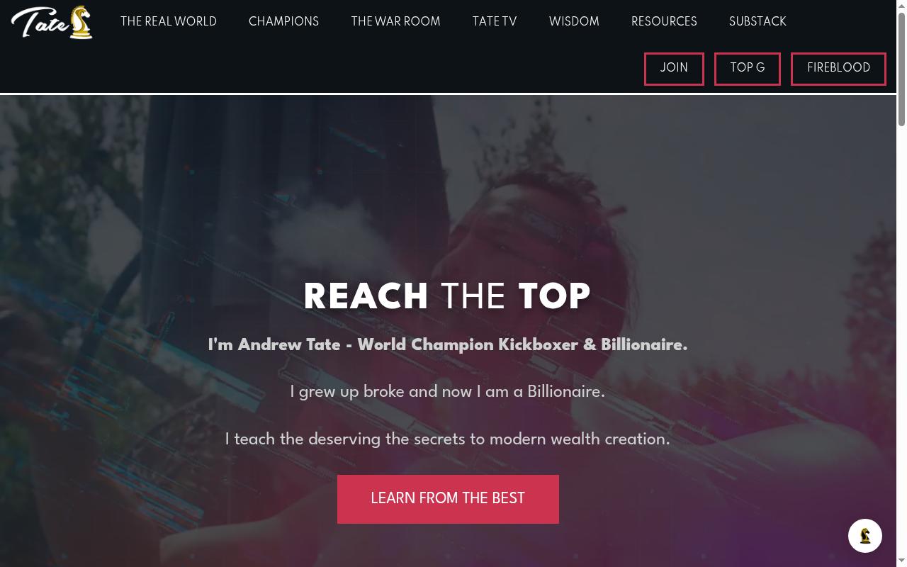 cobratate.com screenshot