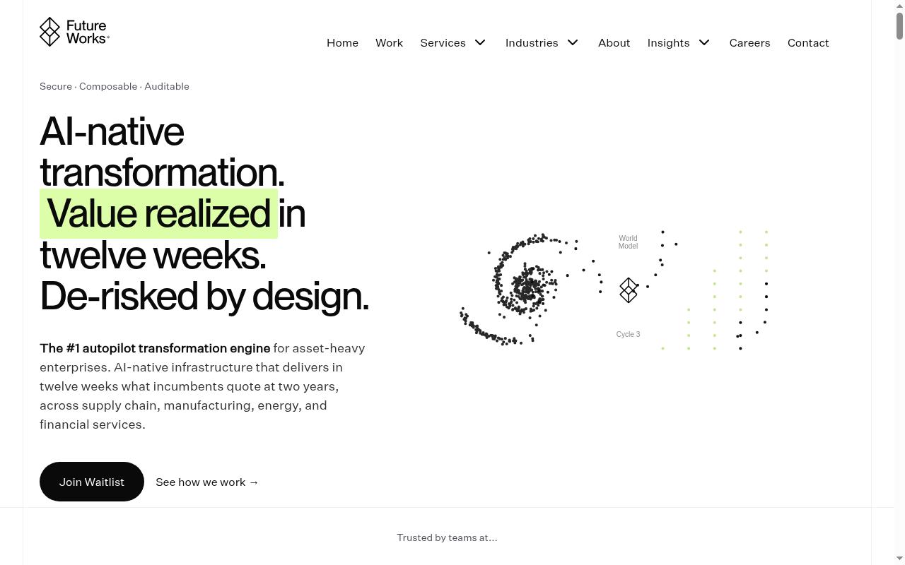 Screenshot of future.works