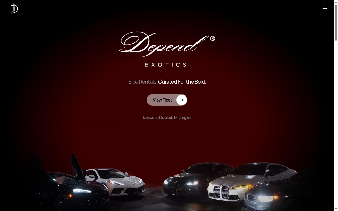 Screenshot of dependexotics.com