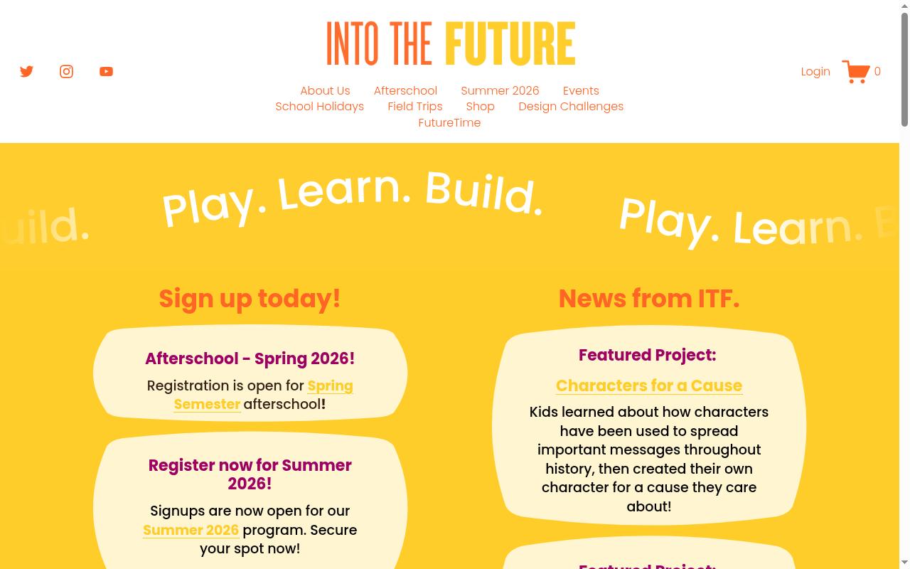 intothefuture.nyc screenshot