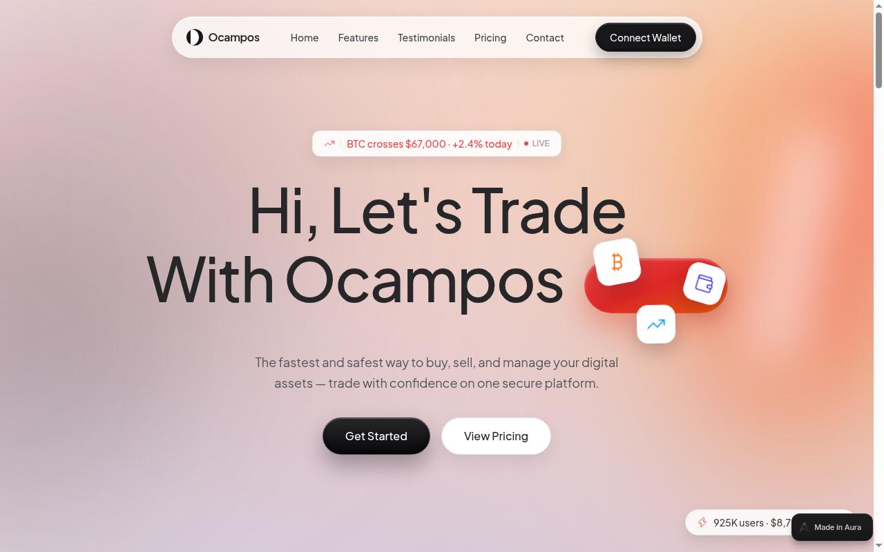 Screenshot of ocampos-crypto-58.aura.build