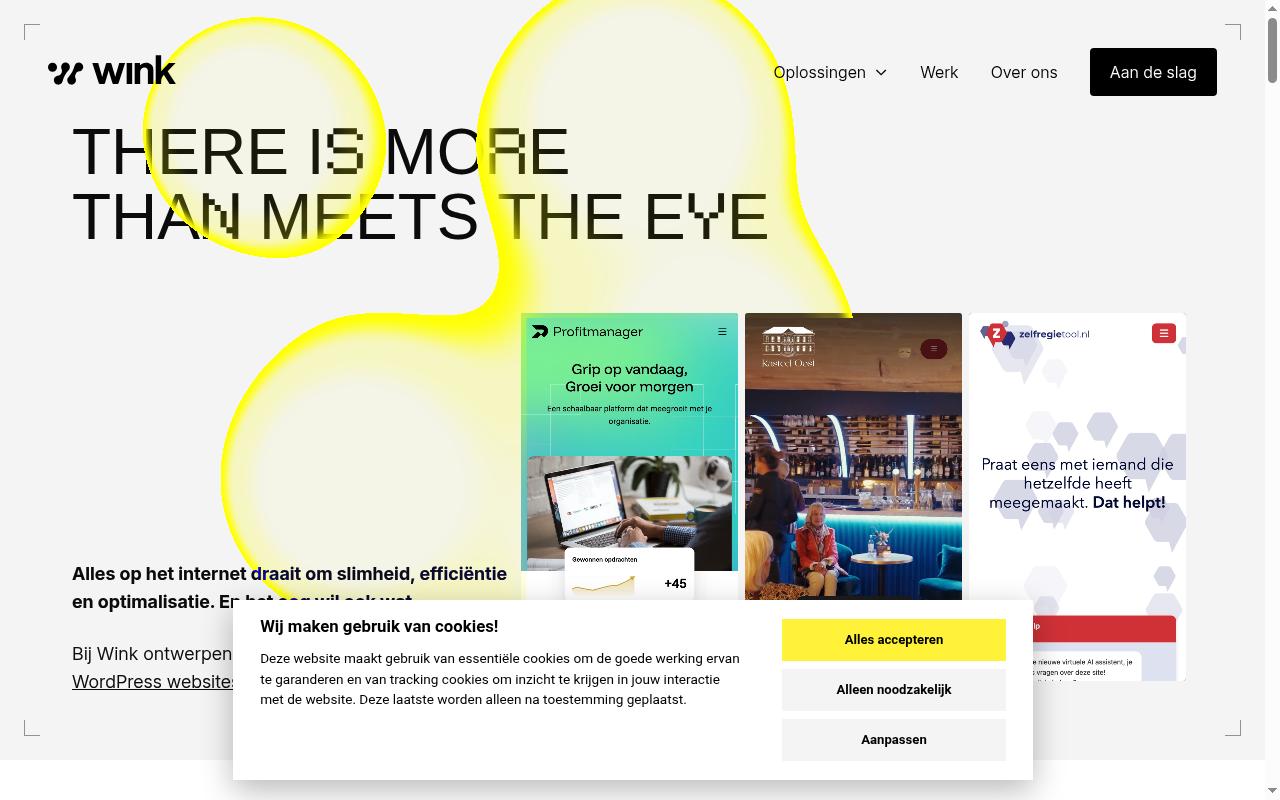 Screenshot of winkdigital.nl