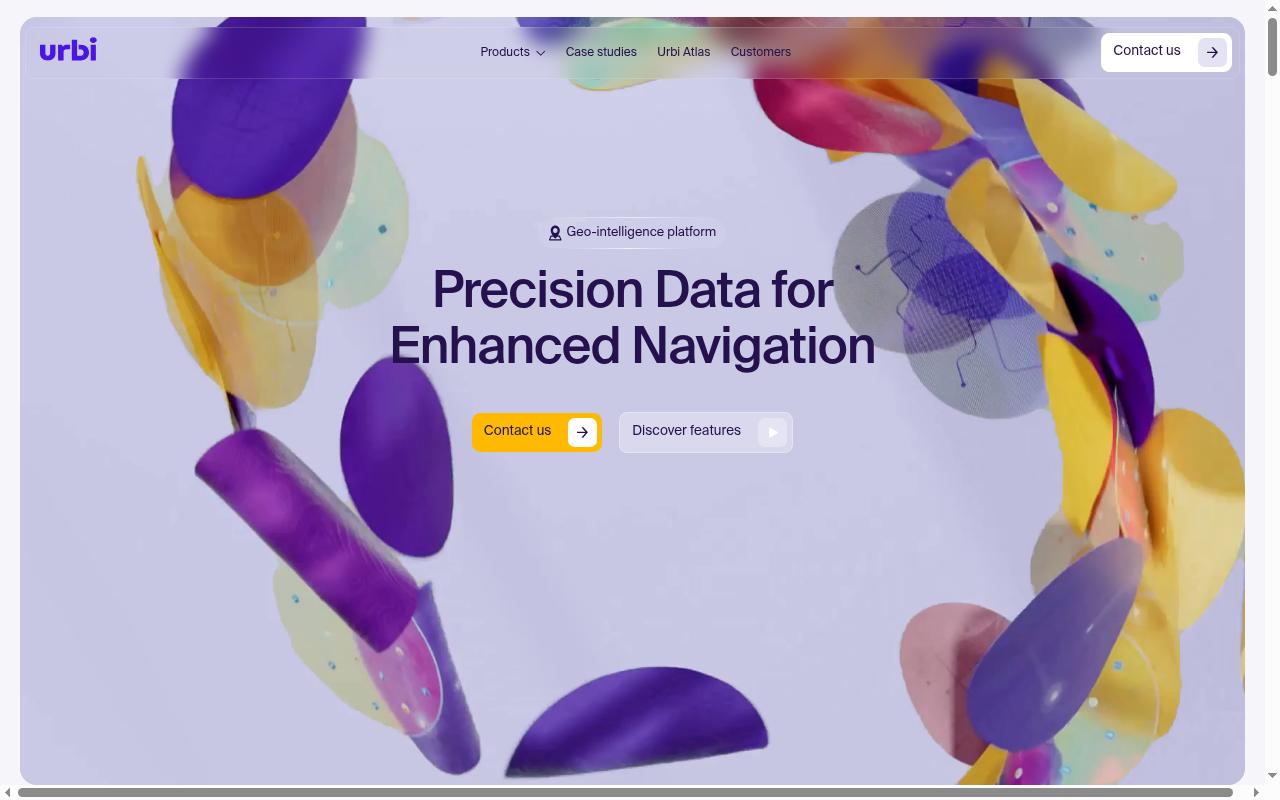 Screenshot of urbi.ae
