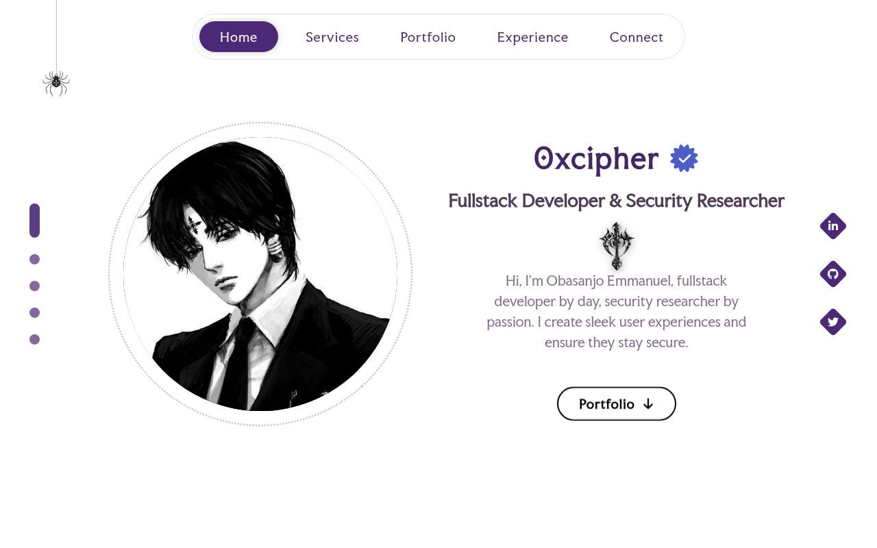 Screenshot of 0xcipher.vercel.app
