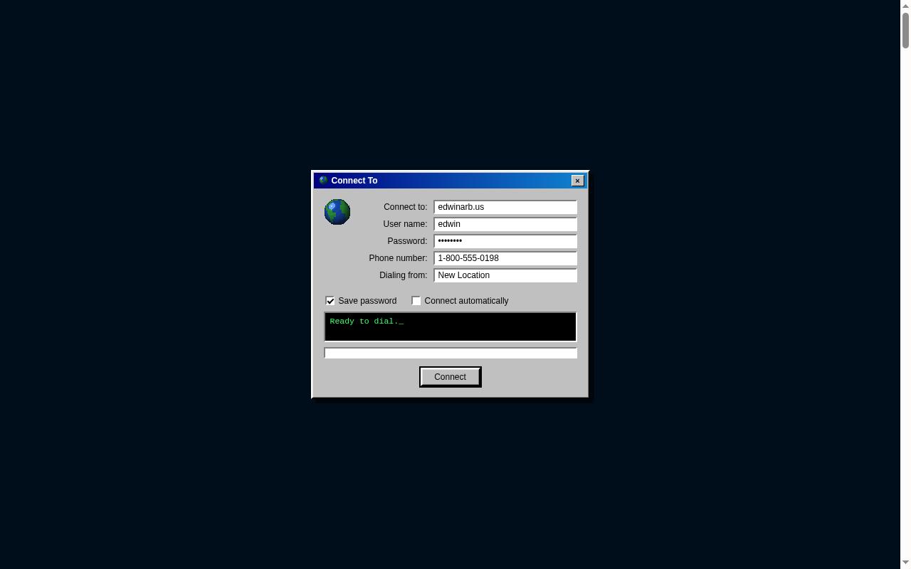 Screenshot of edwinarb.us