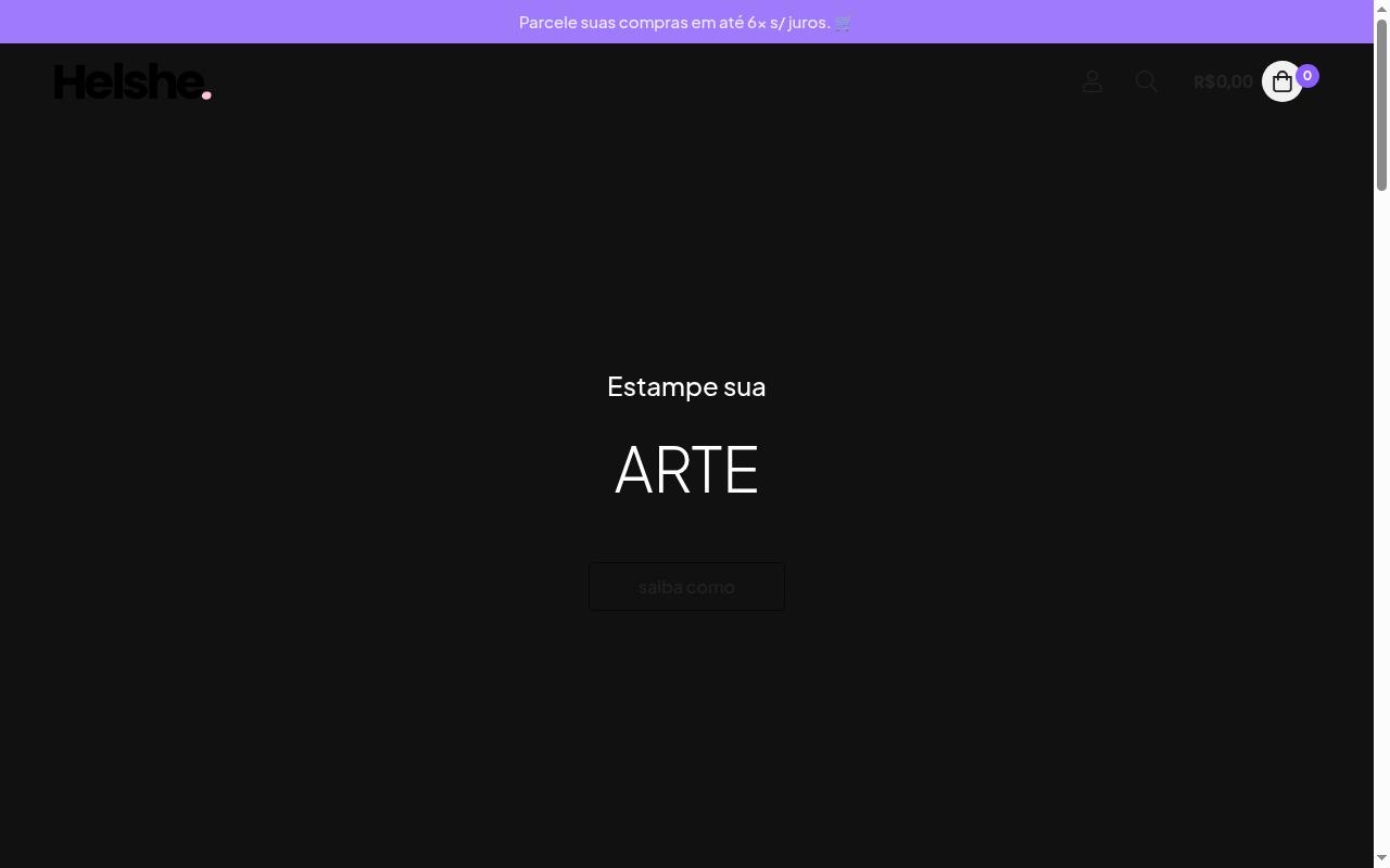 Screenshot of helshe.com.br