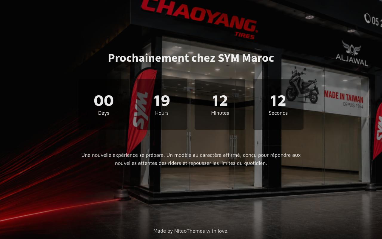 Screenshot of symaroc.com