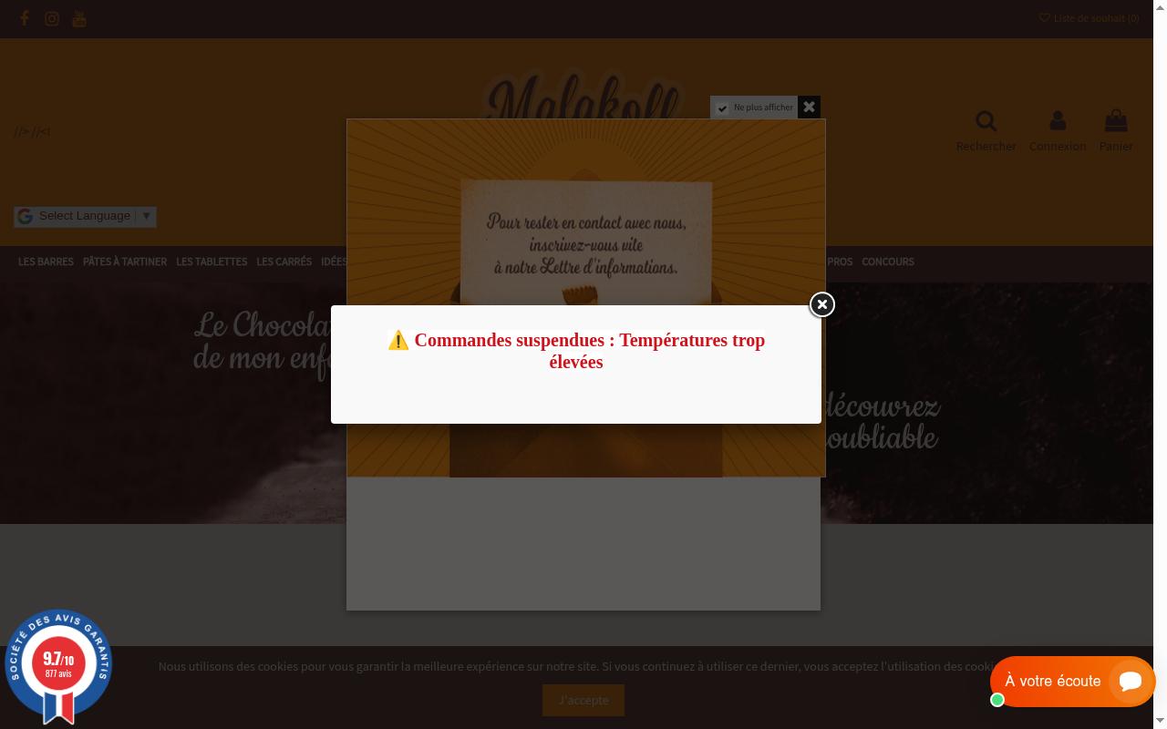 Screenshot of boutique-malakoff.fr