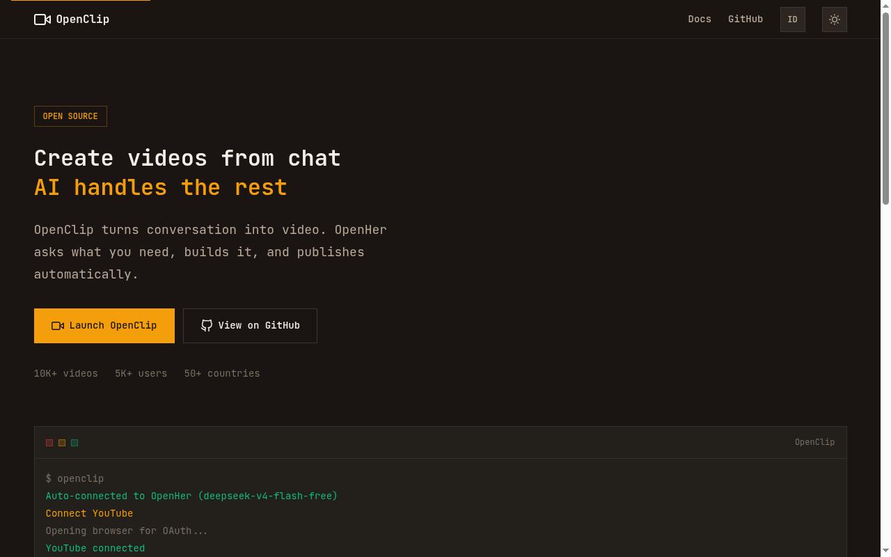 heraclip.vercel.app screenshot