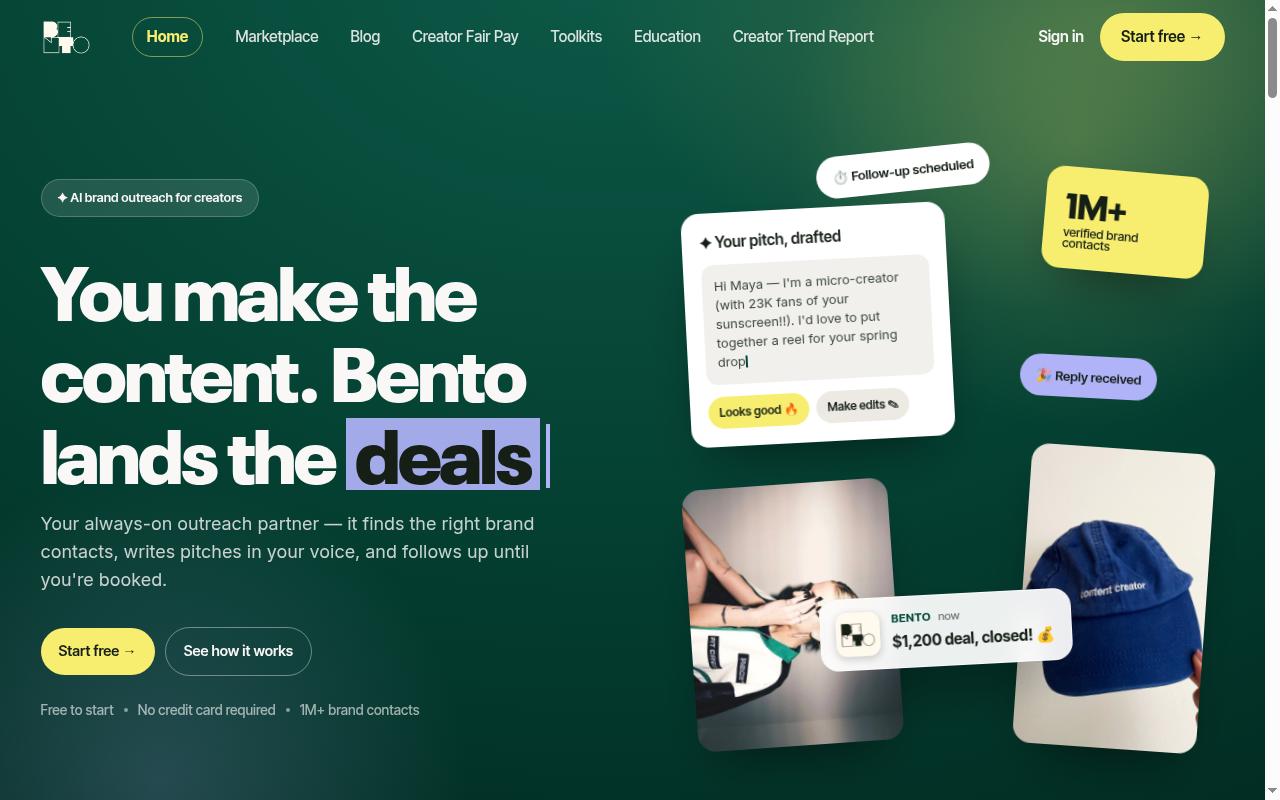 onbento.com screenshot