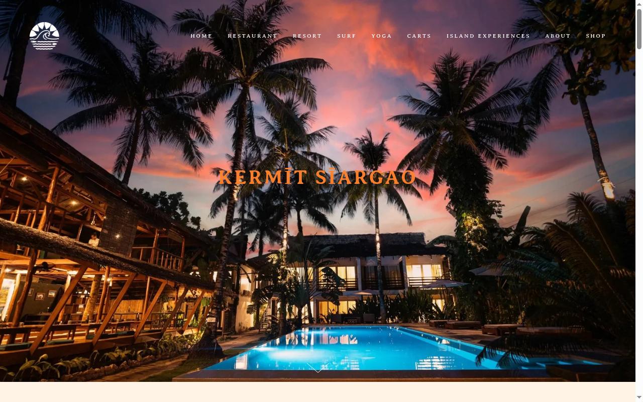kermitsiargao.com screenshot