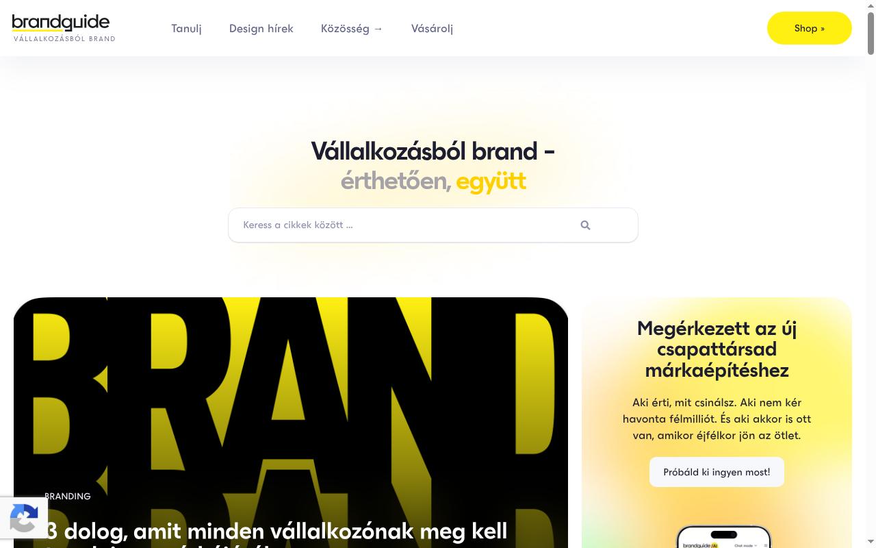 brandguide.hu screenshot