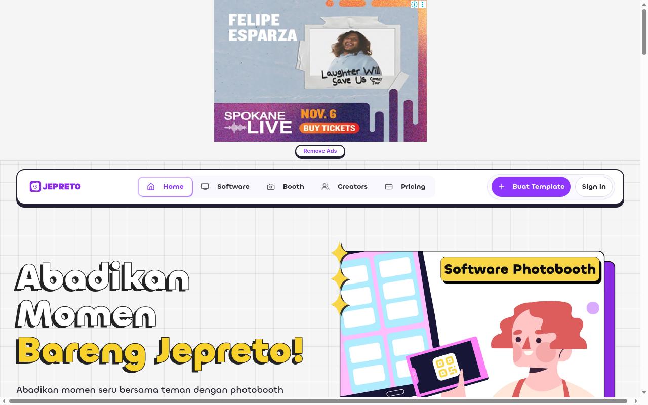 jepreto.com screenshot
