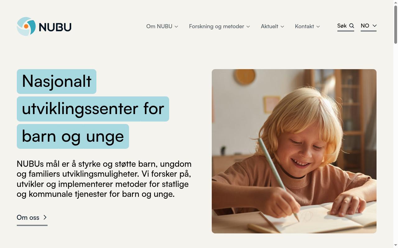 nubu.no screenshot