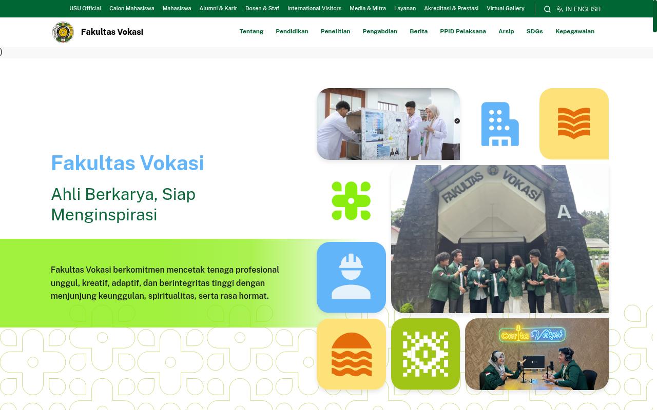 vokasi.usu.ac.id screenshot