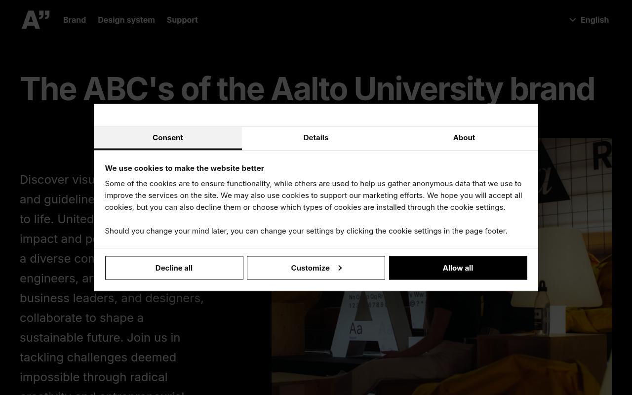 brand.aalto.fi screenshot