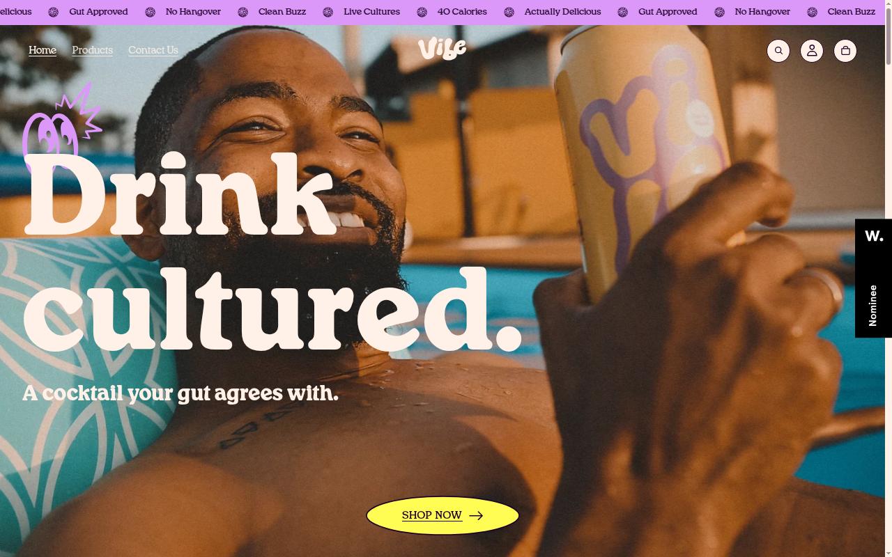 vibebevvy.com screenshot