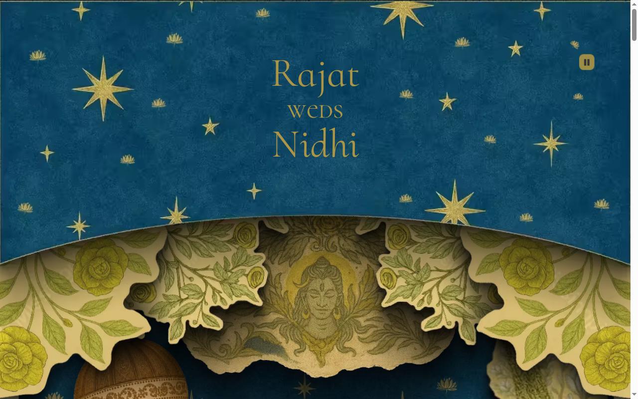 groom.rajatnidhi.love screenshot